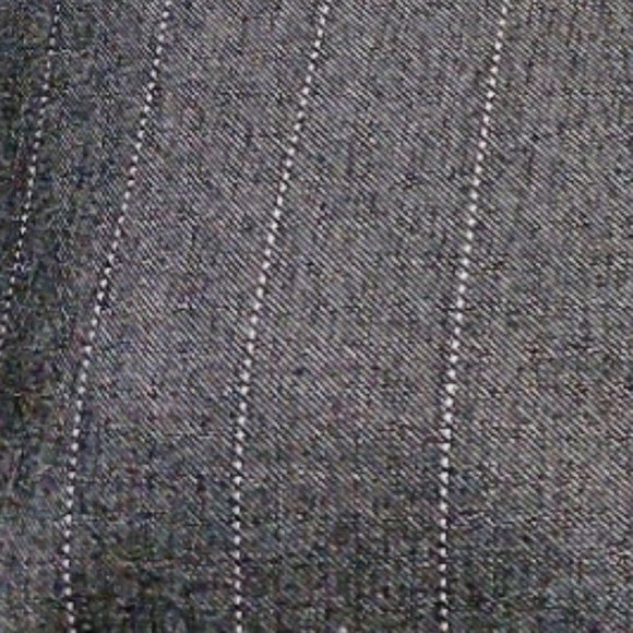 💥STUNNING💥Gray Pinstriped Double Breasted Blazer - Picture 11 of 14